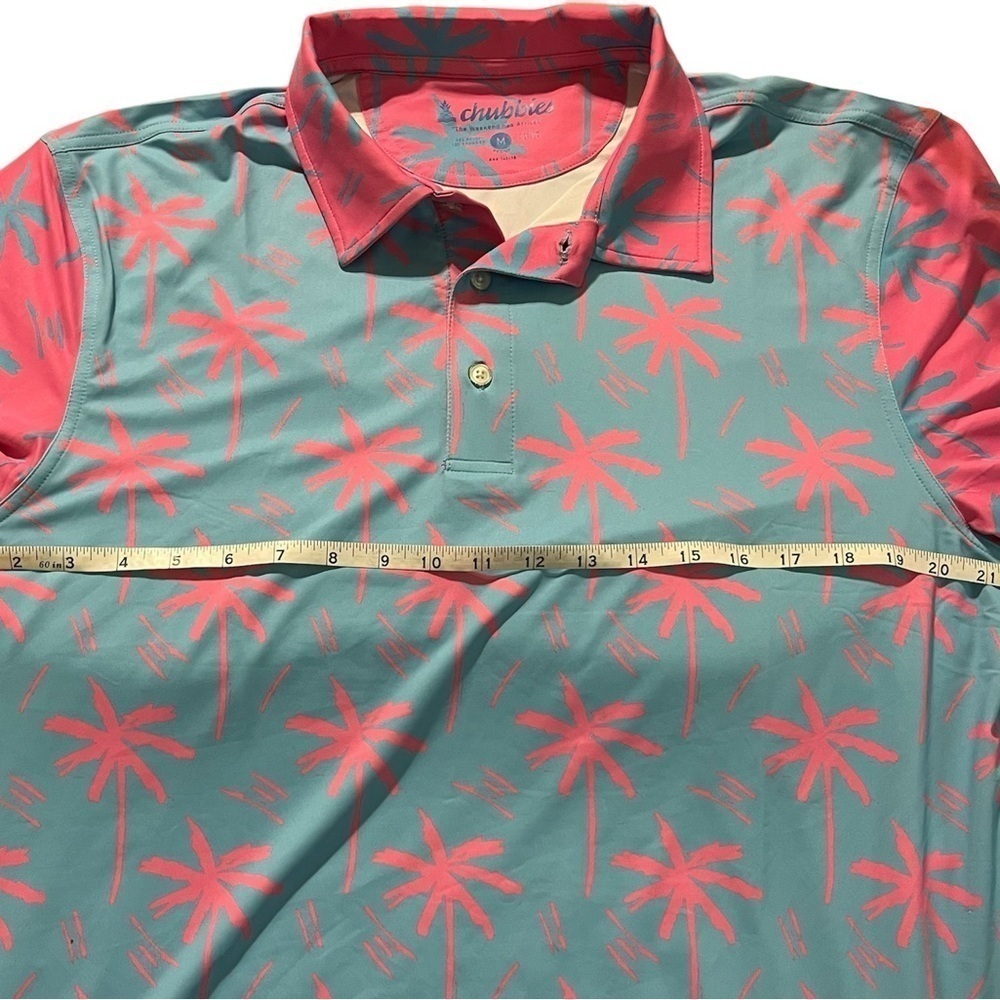 NWOT Chubbies Electric Slide Performance Polo, Size Medium - Picture 3 of 6
